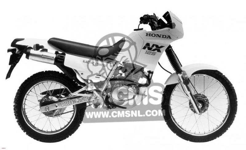1988 honda nx 125 specifications